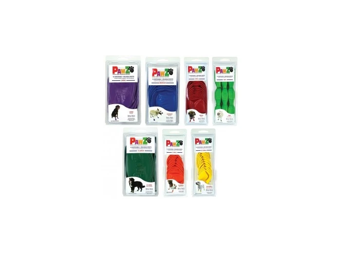 Pawz Dog Boots in Color XSmall