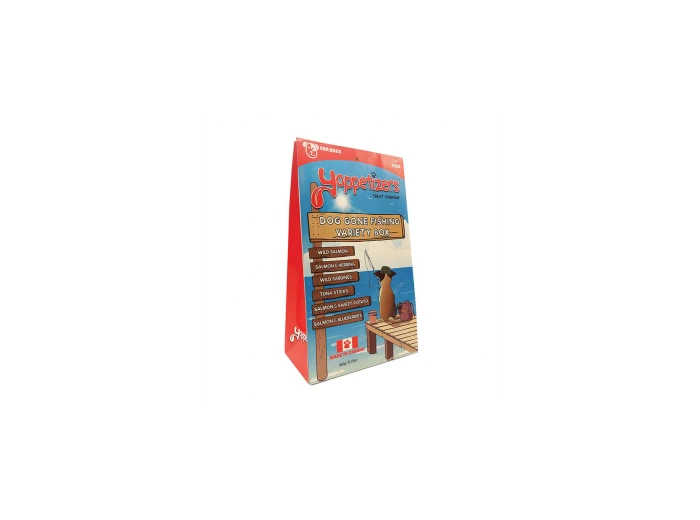 Yappetizers Dog Gone Fishing Variety Box
