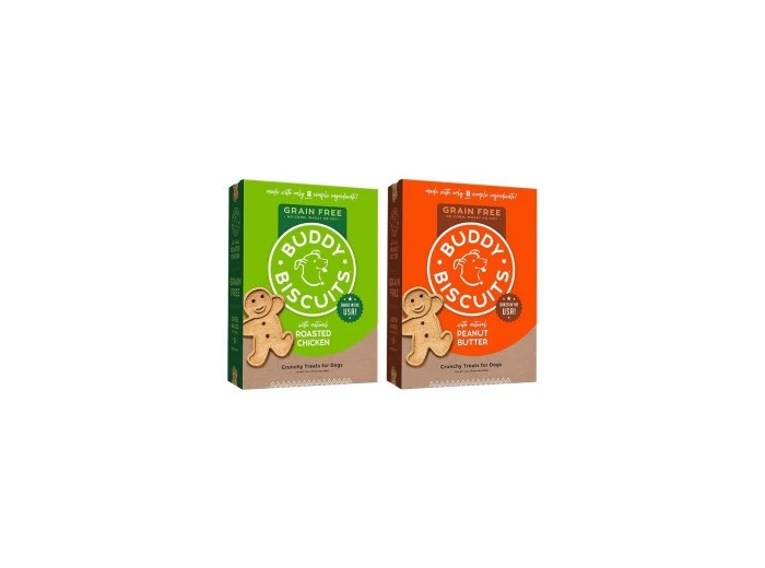 Buddy Biscuits Grain Free Oven Baked Treats 14 oz Homestyle Peanut Butter