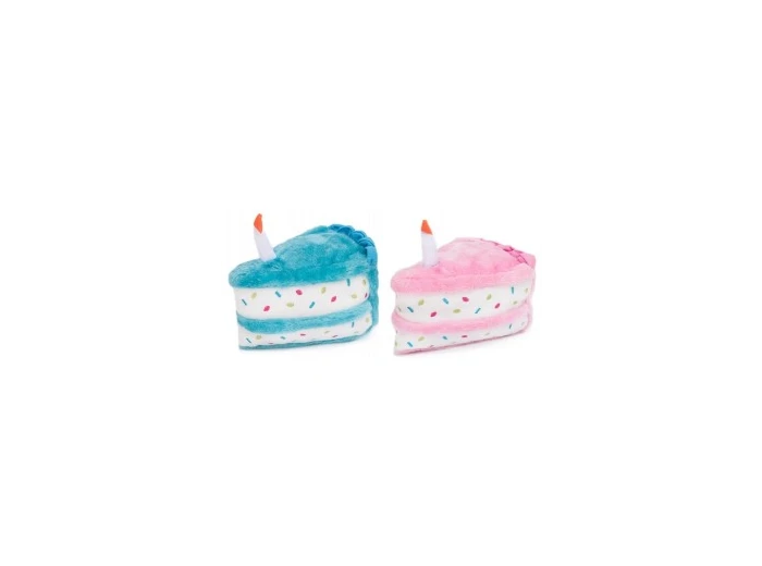 ZippyPaws Birthday Cake Pink