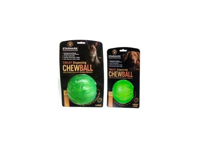 StarMark Treat Dispensing ChewBall Medium