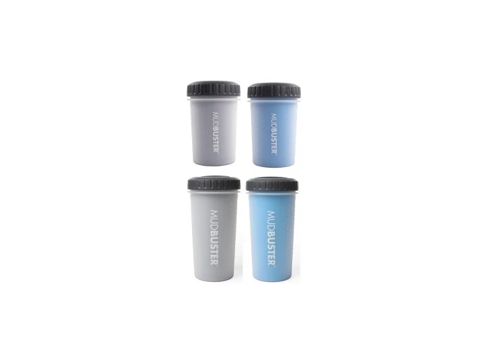 Dexas Lidded MudBuster Light Grey Medium