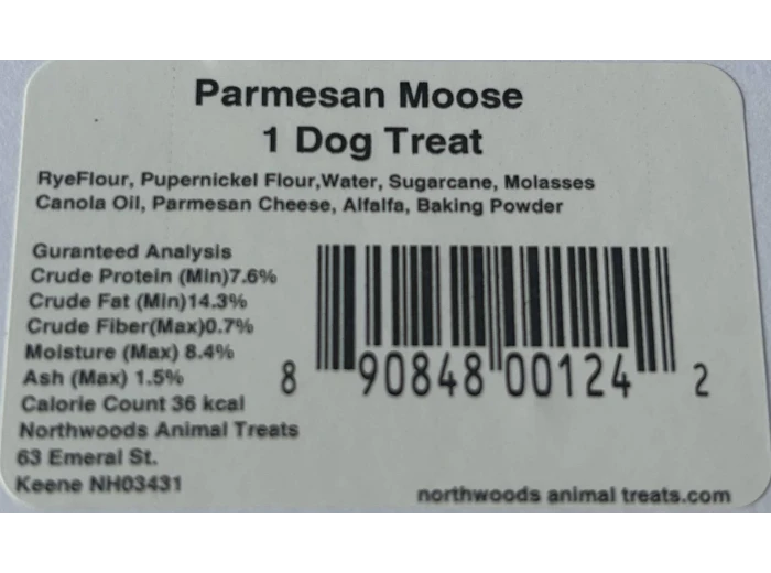 Display Crate REFILL, (no crate), 36 Cookies - Parmesan Moos