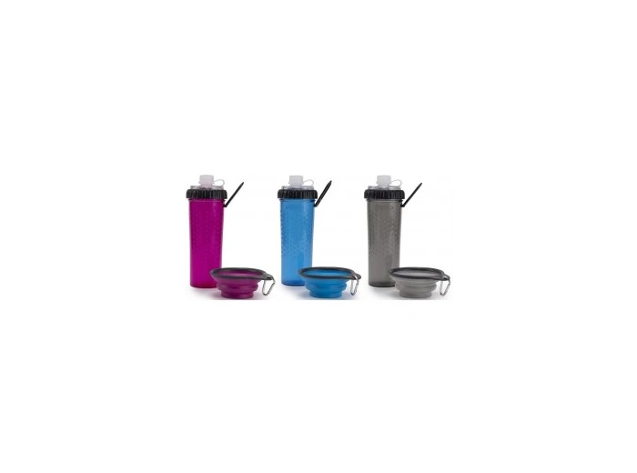 Dexas Snack-DUO with Travel Cup Pro Blue