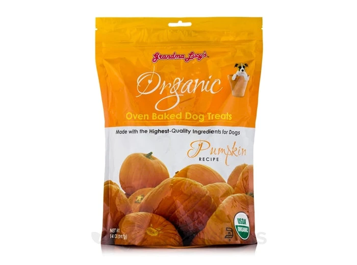 Grandma Lucys Dog Organic Baked Pumpkin Treat 14 oz.
