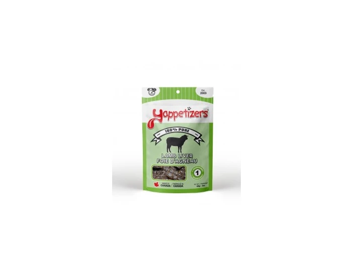 Yappetizers Dog Treats - Lamb Liver