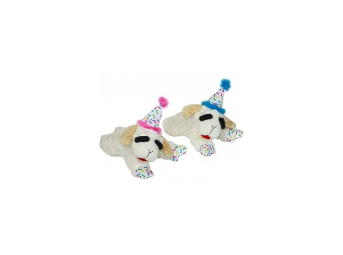 Multipet Lambchop w/ Birthday Hat Pink
