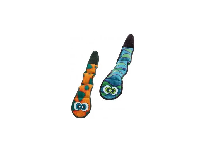 Outward Hound Invincibles Snake Large Orange/Blue