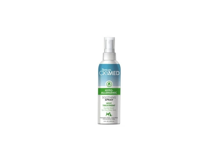Tropiclean OxyMed Hypo-Allergenic Soothing Spray 8 oz