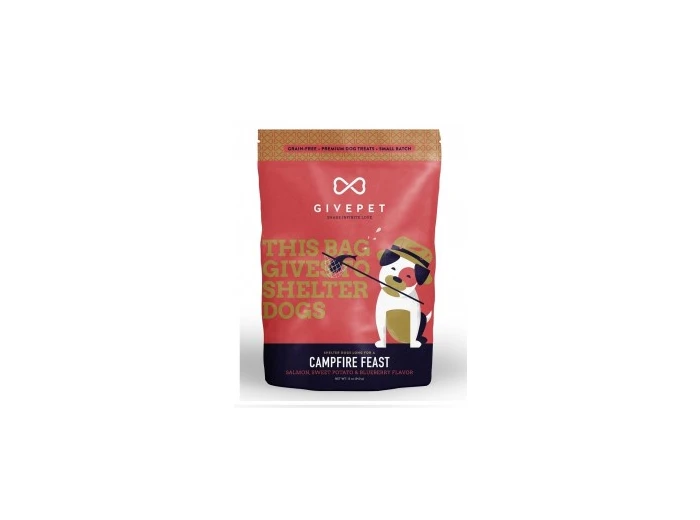 GivePet Crunchy Dog Treats Campfire Feast 12 Oz.