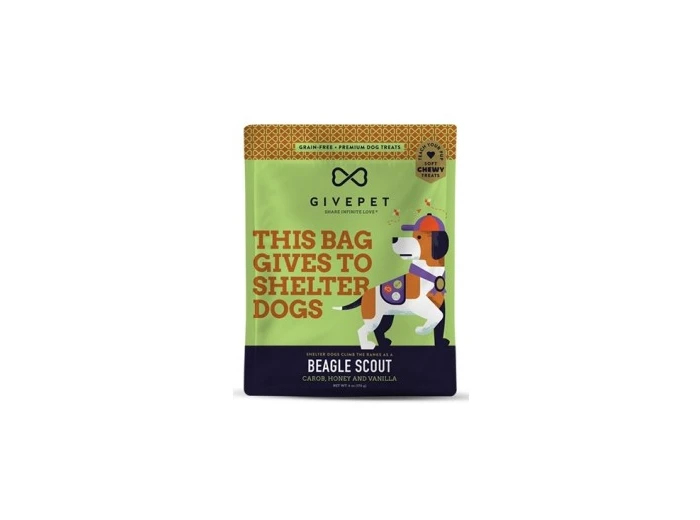 GivePet Dog Treats Beagle Scout 6 Oz.