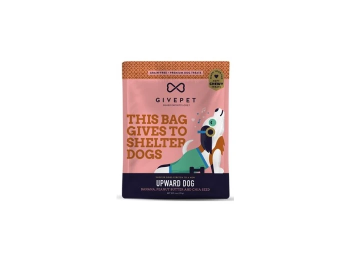 GivePet Dog Treats Upward Dog 6 Oz.