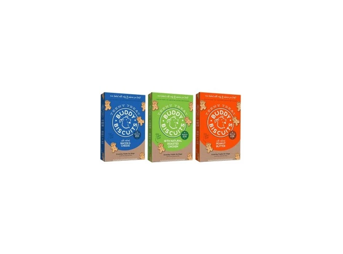 Buddy Biscuits Healthy Whole Grain Oven Baked Treats 8oz Peanut Butter