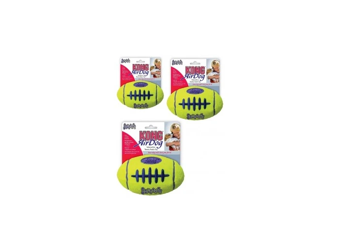 Kong AirDog Squeaker Football Small