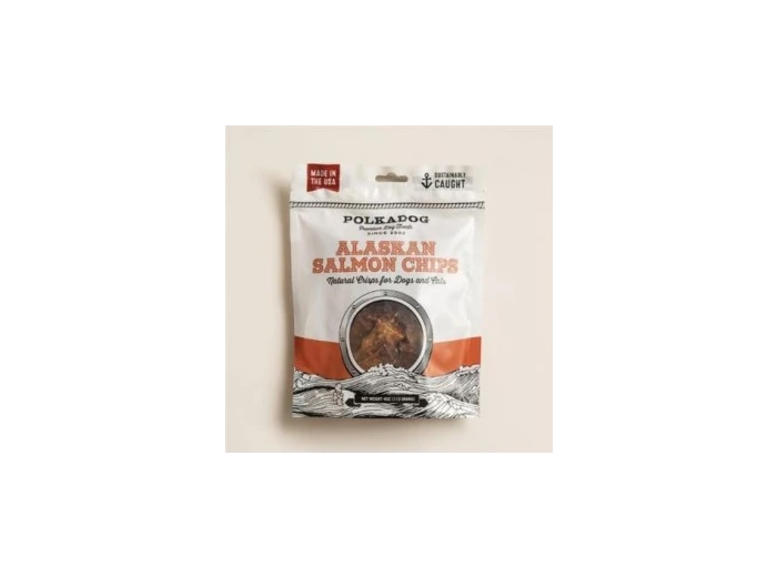 Alaskan Salmon Chips - 4oz Pouch
