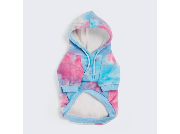 Velvet Dog Hoodie - Snow Cone 5XL
