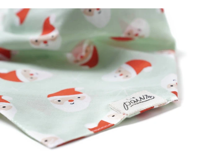 Claus Christmas Dog Bandana XL