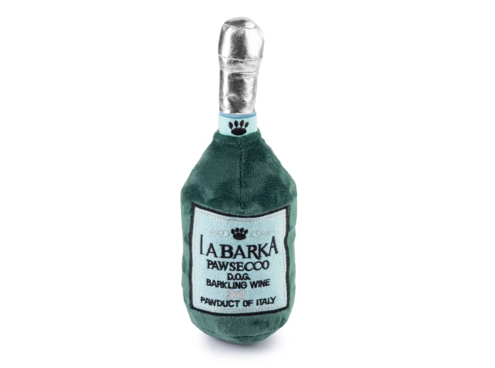 LaBarka Pawsecco Squeaker Dog Toy