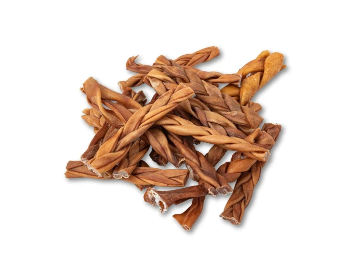 Braided Collagen Stick Dog Treats - 6" Standard (25/case)