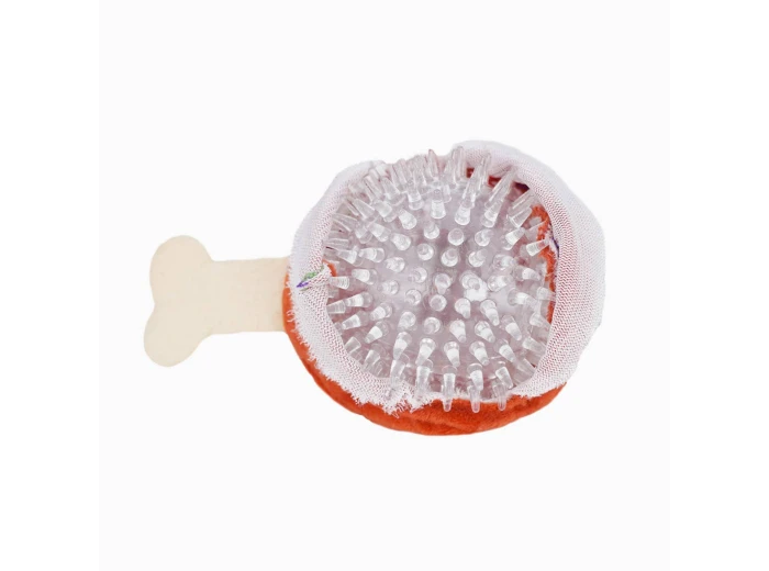 HugSmart Pet - Food Party | Ham - Dog Ball Toy