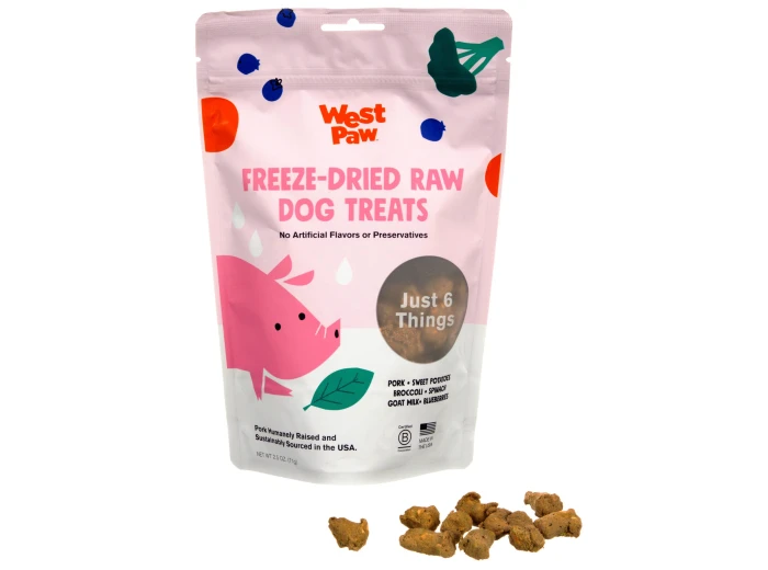 Freeze-Dried Pork With Superfood Treat - Case of 6 1 case of 6