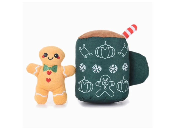 HugSmart Pet - Happy Woofmas    | Gingerbread Latte