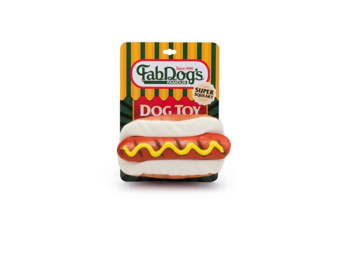 Fabdog's Hot Dog Toy