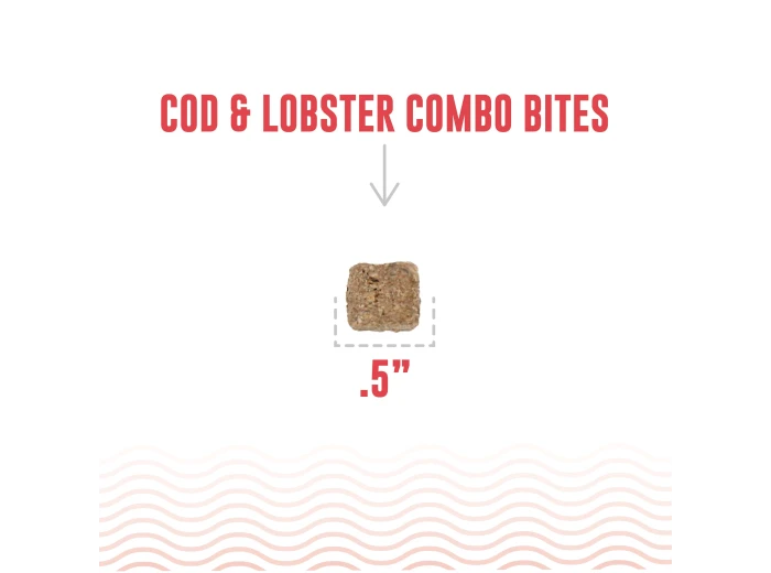 Icelandic+ Cod & Lobster Combo Bites Fish Dog Treat 3.0-oz
