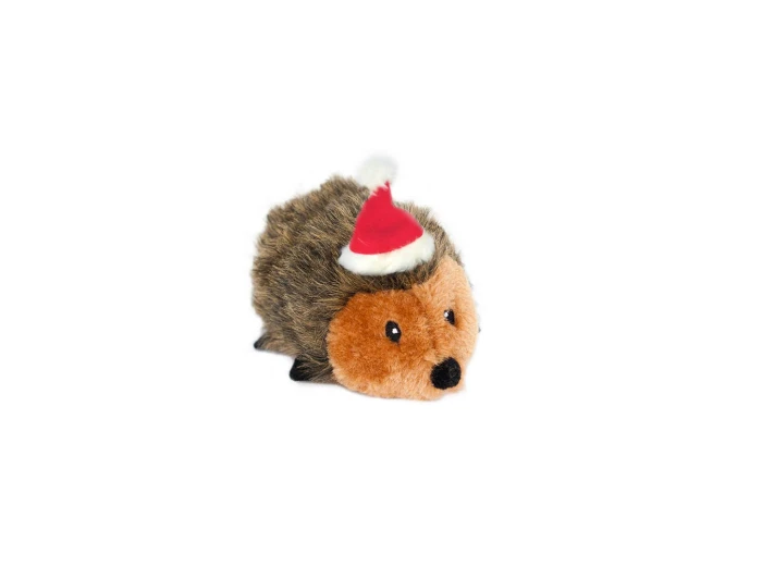 Holiday Hedgehog - Happy Hour Crusherz - Holiday (3-pack) - Christmas Dog ToyDog Toy Large