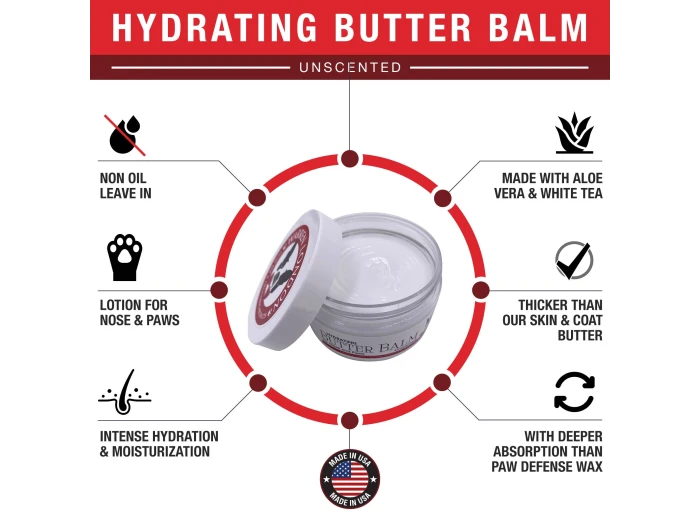 Hydrating Butter Balm for Nose & Paws - 4 oz