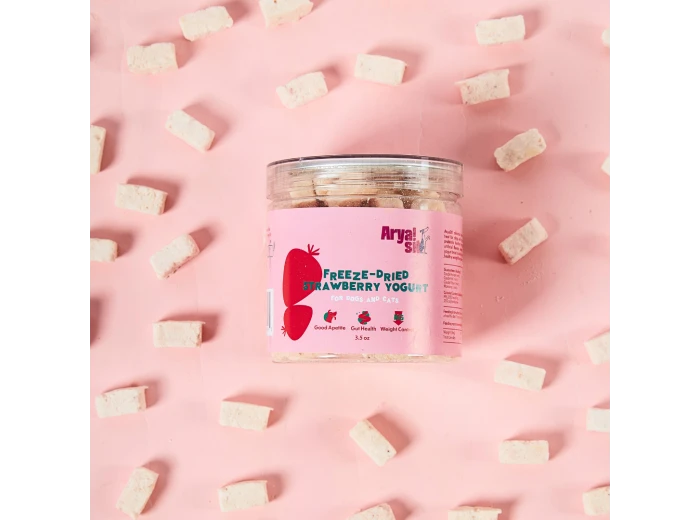 Freeze-Dried Strawberry Yogurt