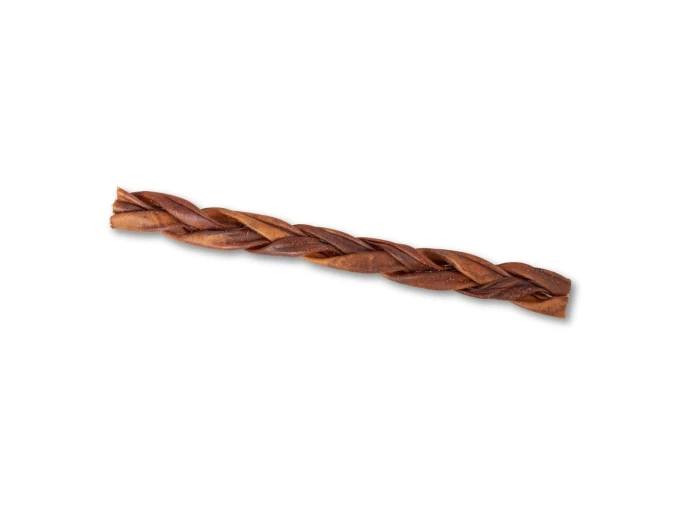 Braided Collagen Stick Dog Treats - 12" Standard (25/case)