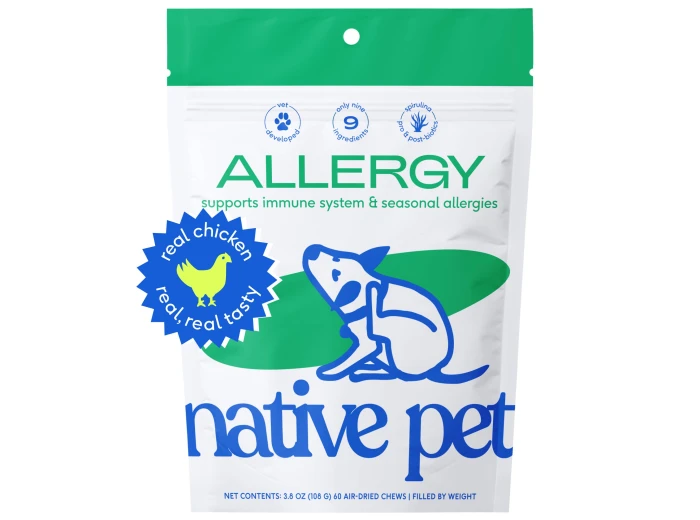 Allergy & Immune Chews, an Allergy & Itch Relief Supplement 30ct