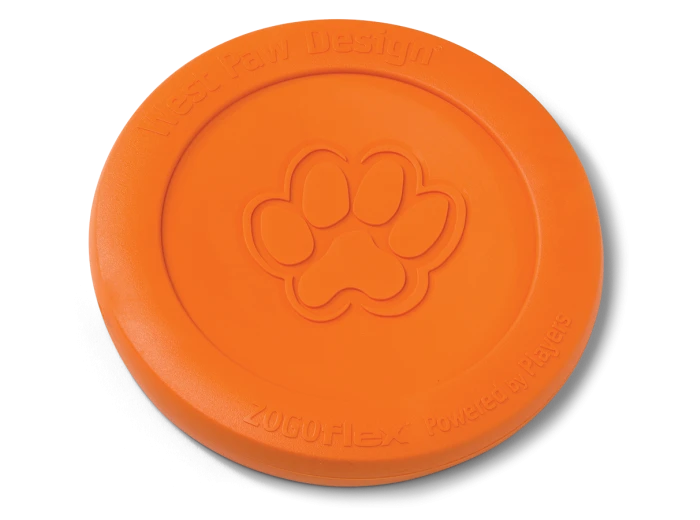 Zisc® Flying Disc Fetch Dog Toy Aqua Blue