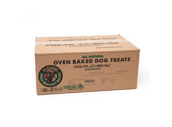 Cheesy Chicken Bones - 20lb Bulk