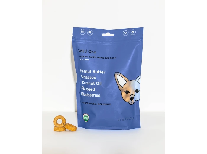 Organic PB&J Vegan Baked Dog Treats