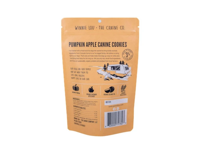 Pumpkin Apple Canine Cookies