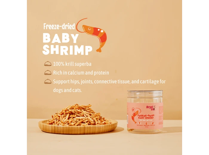 Freeze-dried Baby Shrimp