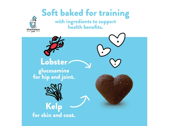 Lobster Rollover Soft Baked Dog Treats