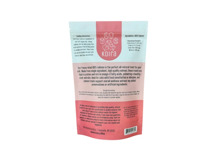 Freeze-Dried Salmon Cat Treats
