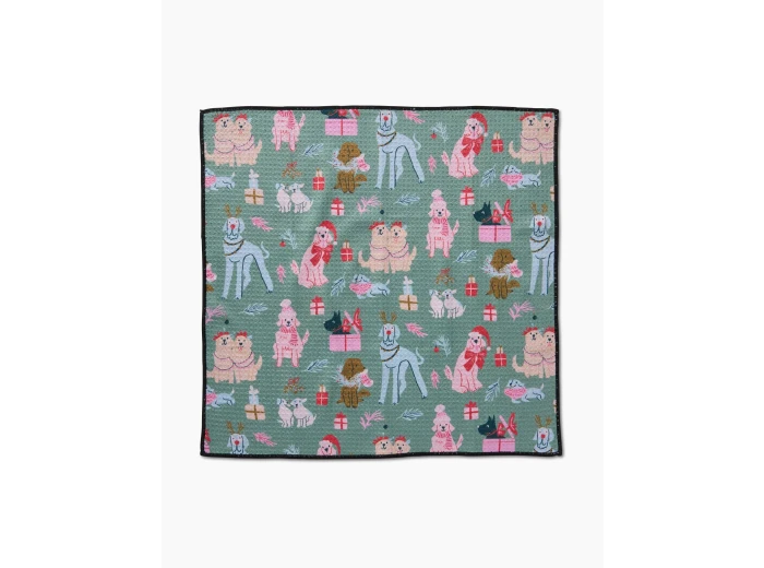 Christmas Doggos Paw Towel