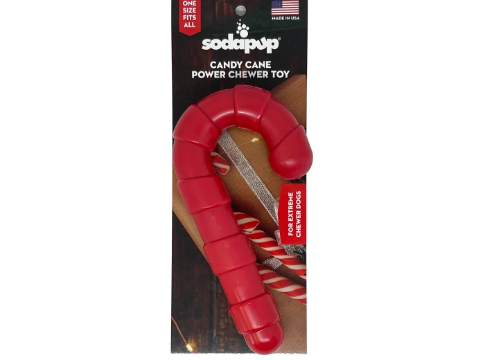 Candy Cane Christmas Nylon Chew Toy
