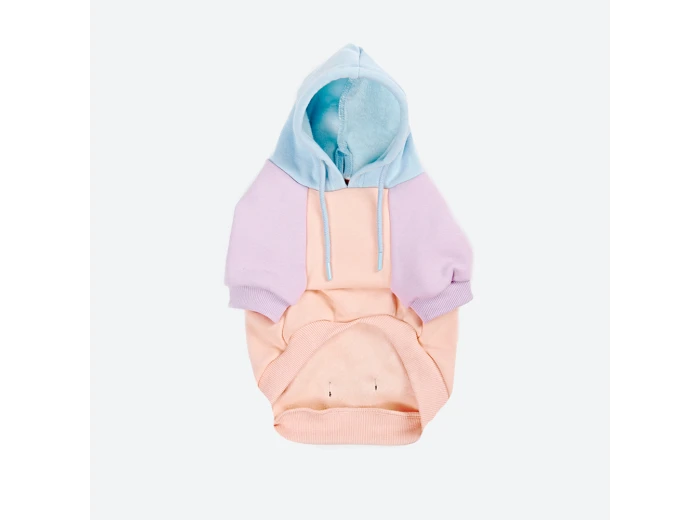 Cotton Candy Dog Hoodie 2XL