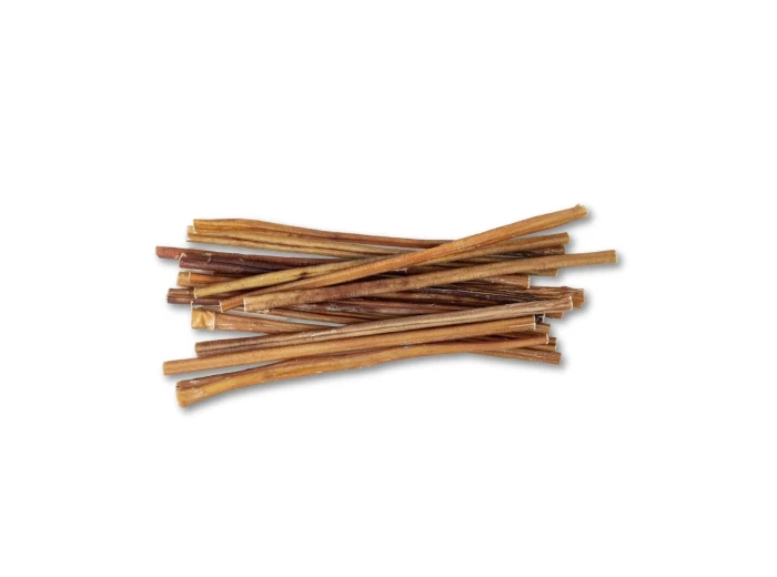 Natural Beef Bully Sticks for Dogs - 12" Thin (25/Case)