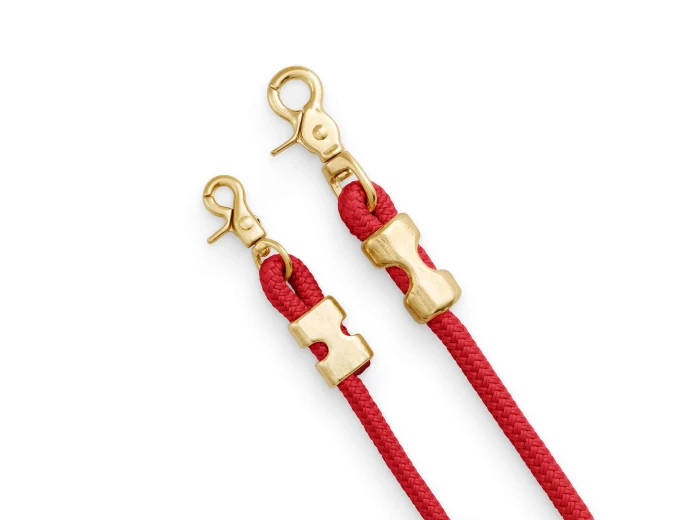 Ruby Marine Rope Dog Leash Petite 5 Feet