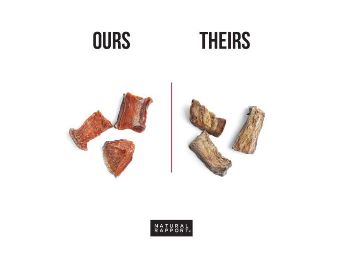The Only Dehydrated Sweet Potato Bites Dogs Need Sample Bag - Approx. 1 oz