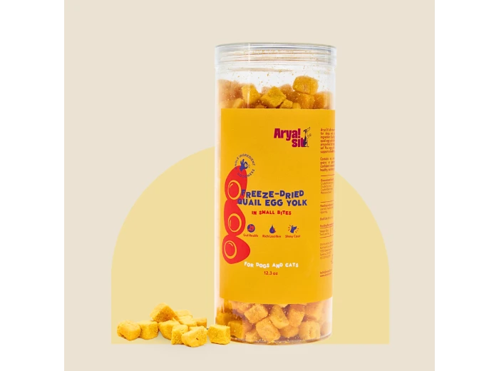 Freeze-Dried Egg Yolk Bites