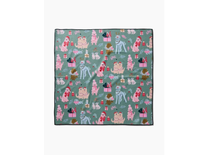 Christmas Doggos Dog Towel