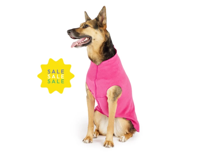Discontinued Stretch Fleece - On Sale! Blue Plaid