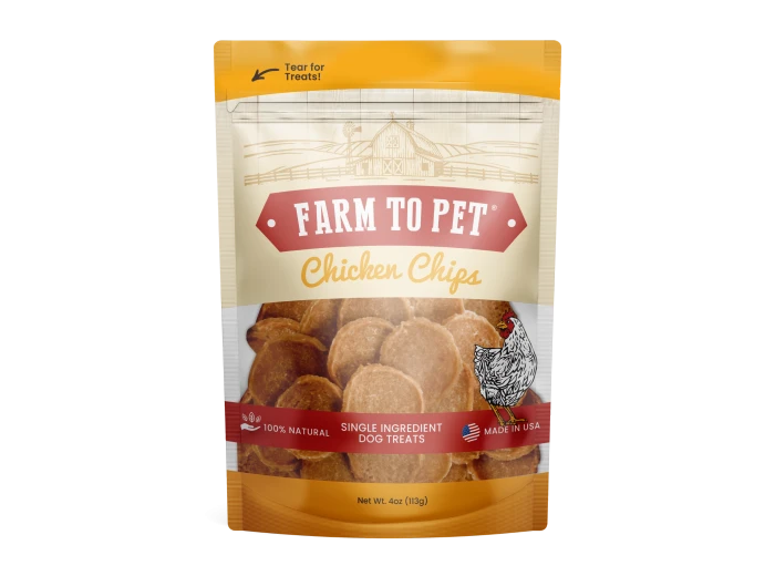 Chicken Chips Dog Treats 12oz